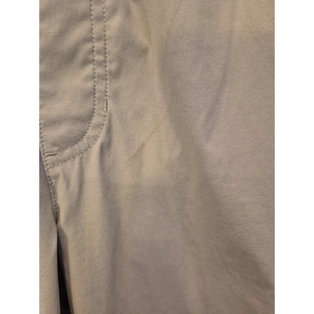 Eddie Bauer Pants Mens 40x32 Tan Zipper Cargo Pocket Hiking Nylon Stretch - Picture 4 of 11